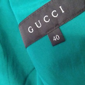 Gucci Satin Suit Jacket, Size 40